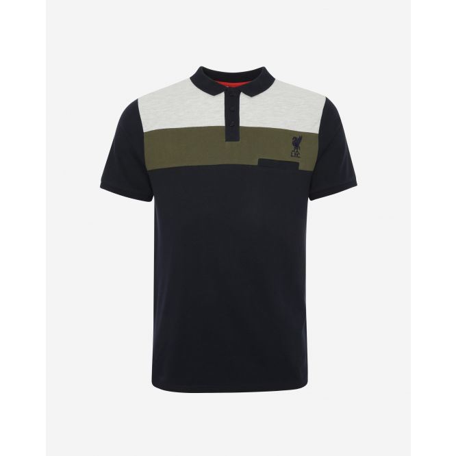 FC Liverpool Block Raglan Polo Shirt