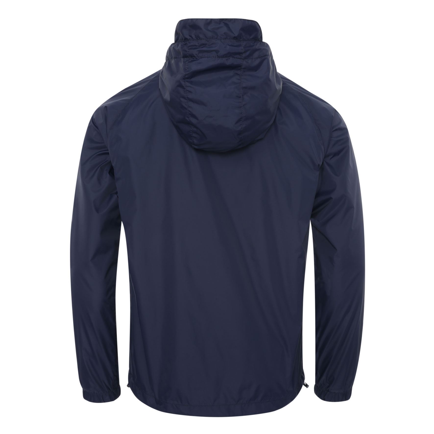 Liverpool FC Mens Navy Contrast Zip Kagool Jacket LFC Official