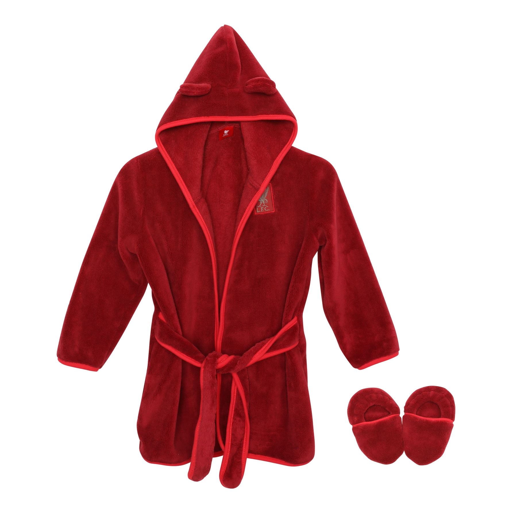 baby dressing gown and slippers set