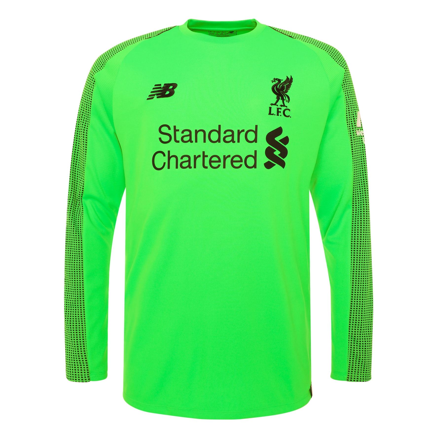 Liverpool FC Long Sleeve Boys Soccer Goalkeeper Away Jersey 18/19 LFC Official | eBay