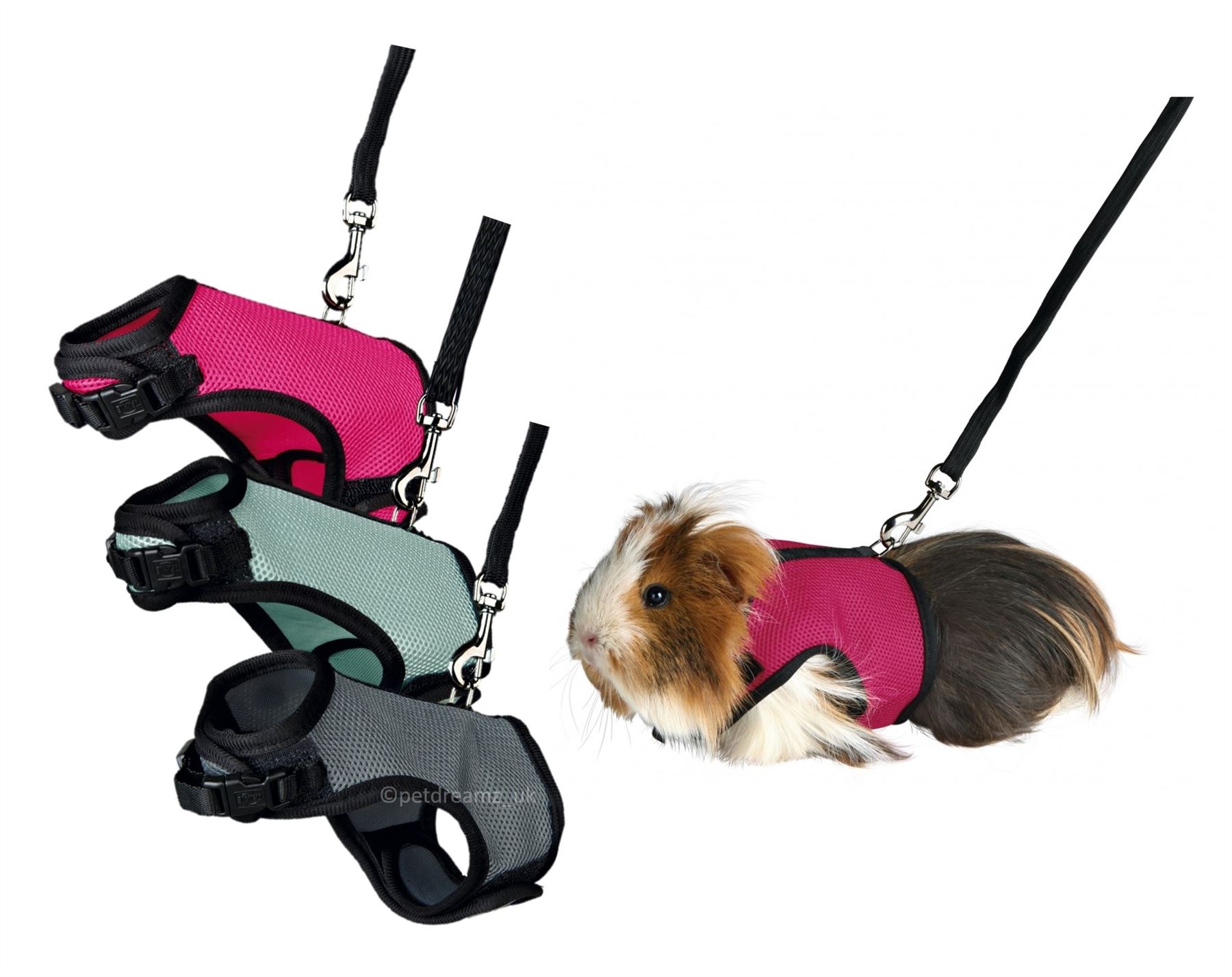 Trixie Soft Breathable Pet Rat Ferret Guinea Pig Rabbit Harness & Lead
