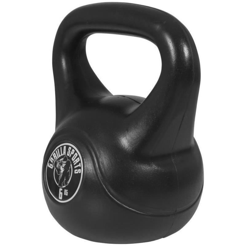 Gorilla Sports Vinyl Kettlebell 2KG 20KG eBay