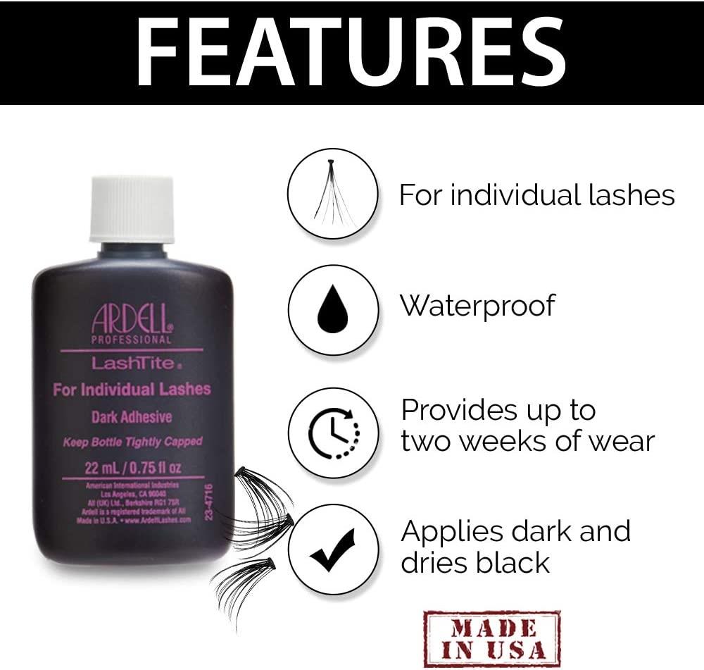 Ardell LashTite Individual False Eyelash Adhesive Lash Glue -Pick Clear or Dark! - Picture 12 of 16