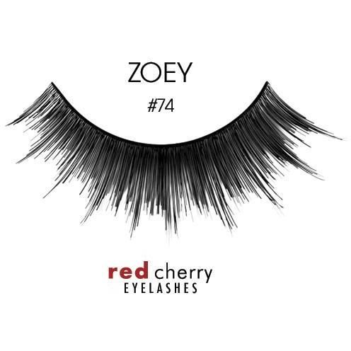 Red Cherry Lashes - 100% Human Hair False Eyelashes - High Quality Fake Lashes! - Picture 10 of 41