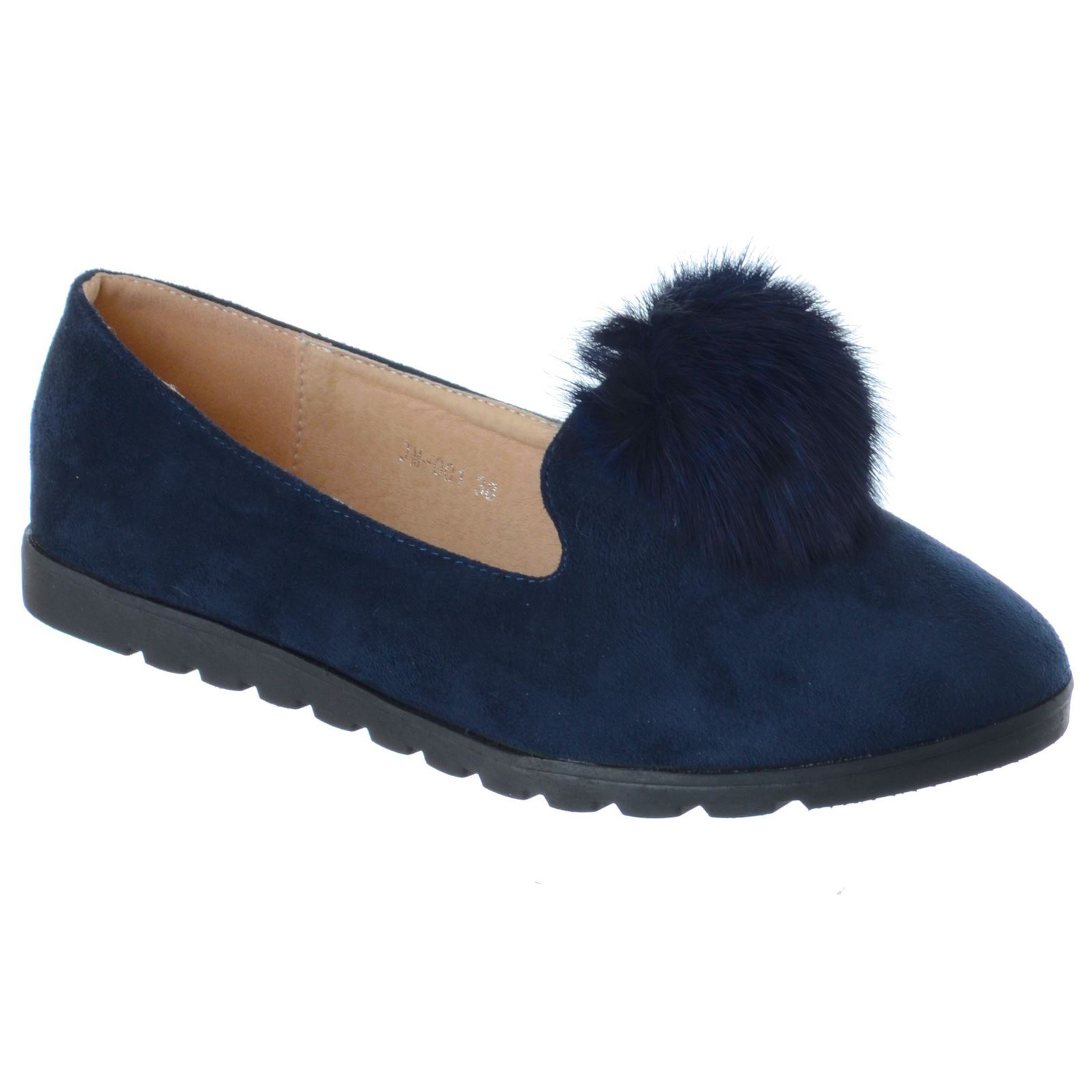 Fur Pom Girls Ballet Shoe Fur Pom Girls Ballet Shoe