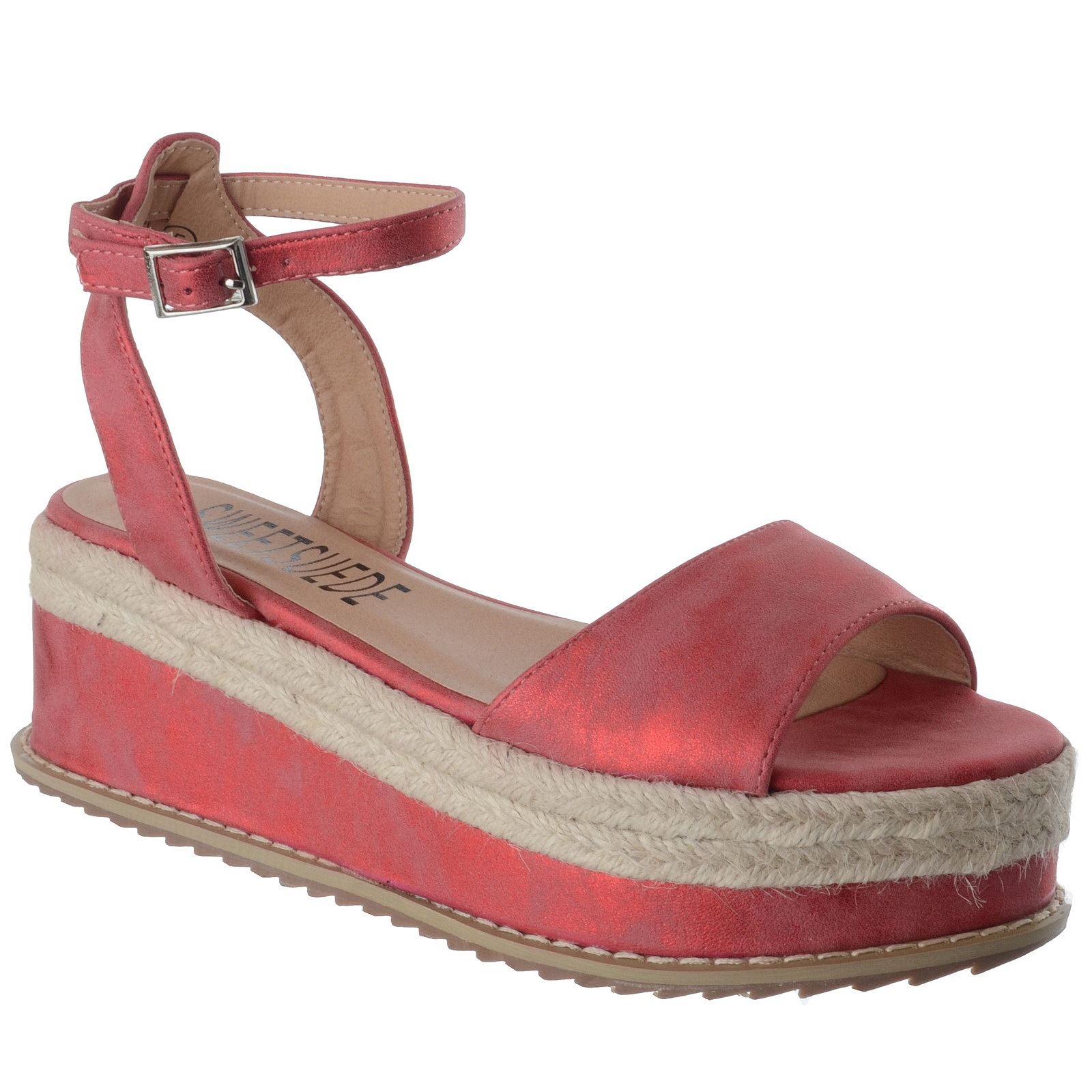 ankle strap platform espadrille