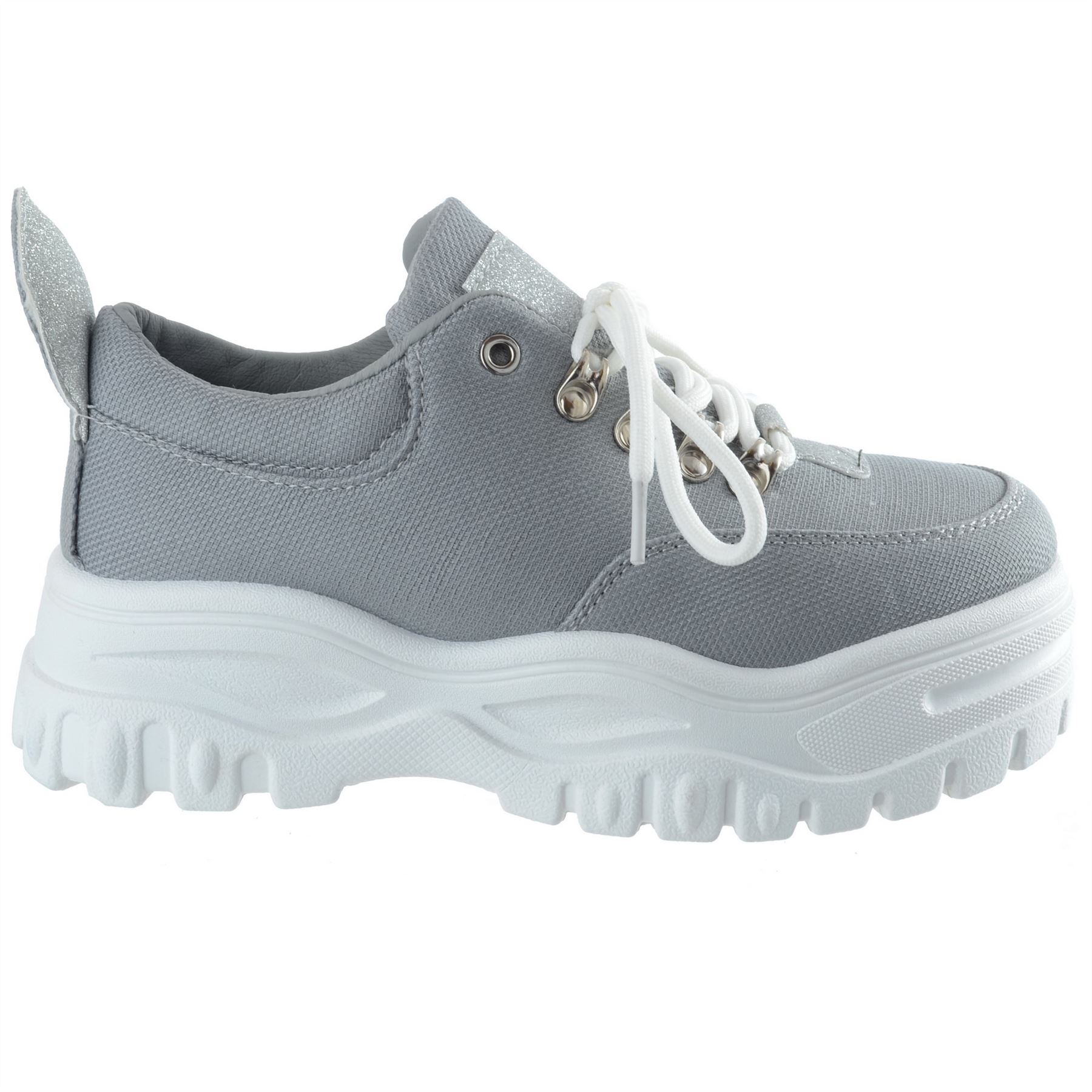 laceless platform trainers