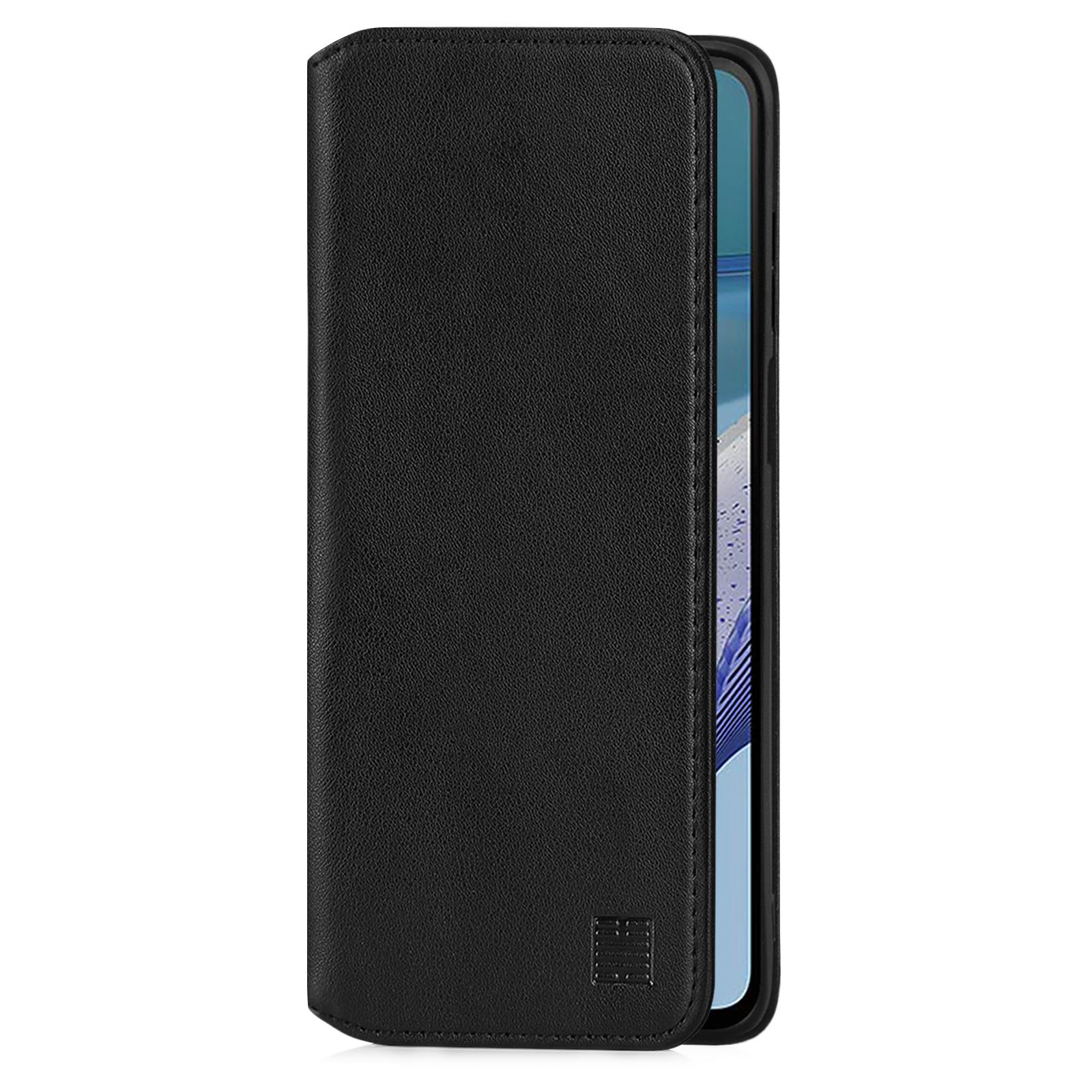 Case Cover For Motorola Moto G53 G54 G84 - Real Leather Book Wallet Flip - Picture 30 of 59
