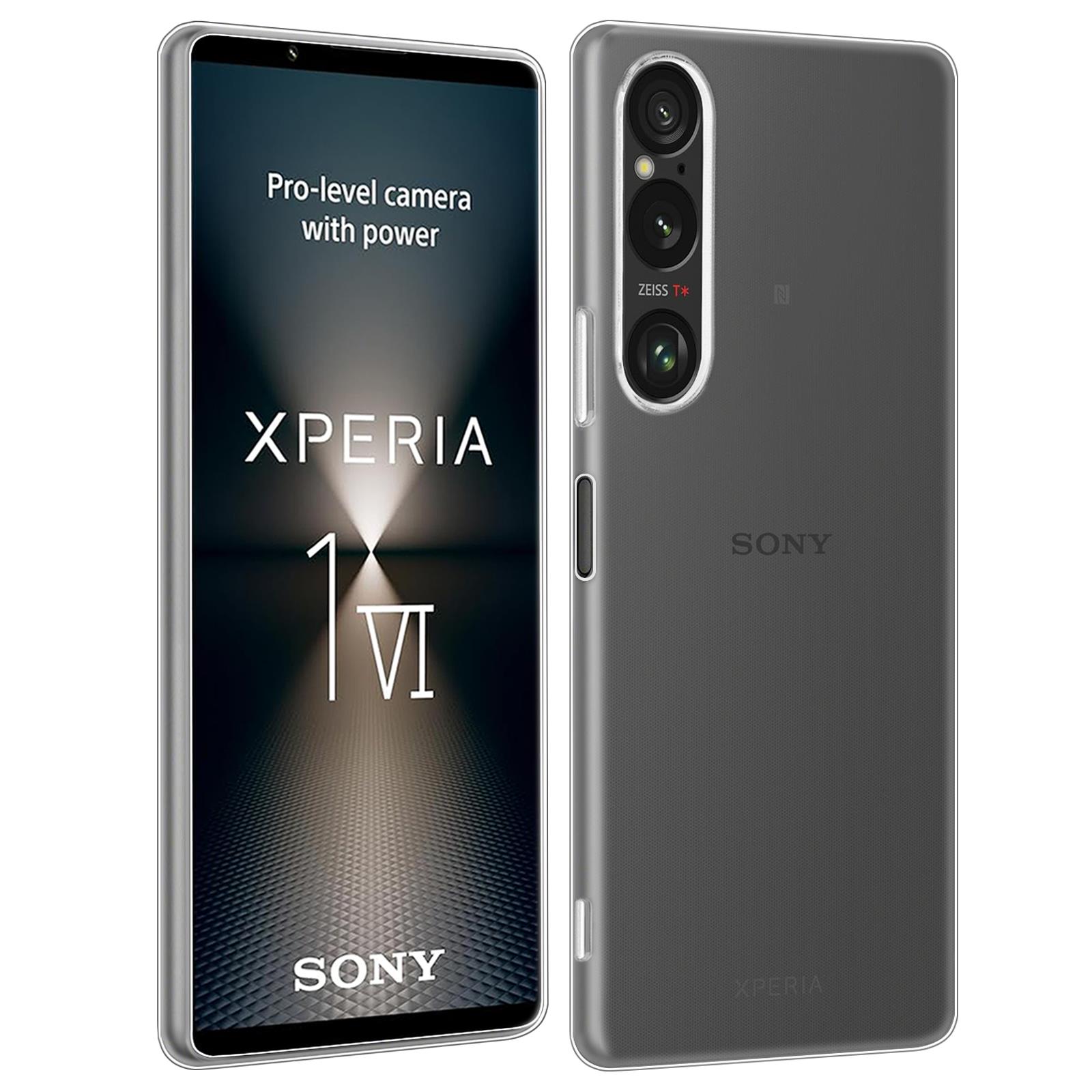 32nd Klare Gel Hülle Für Sony Xperia 1 VI (2024) – Durchsichtige TPU-Schutzhülle, Ultradünn & Transparent