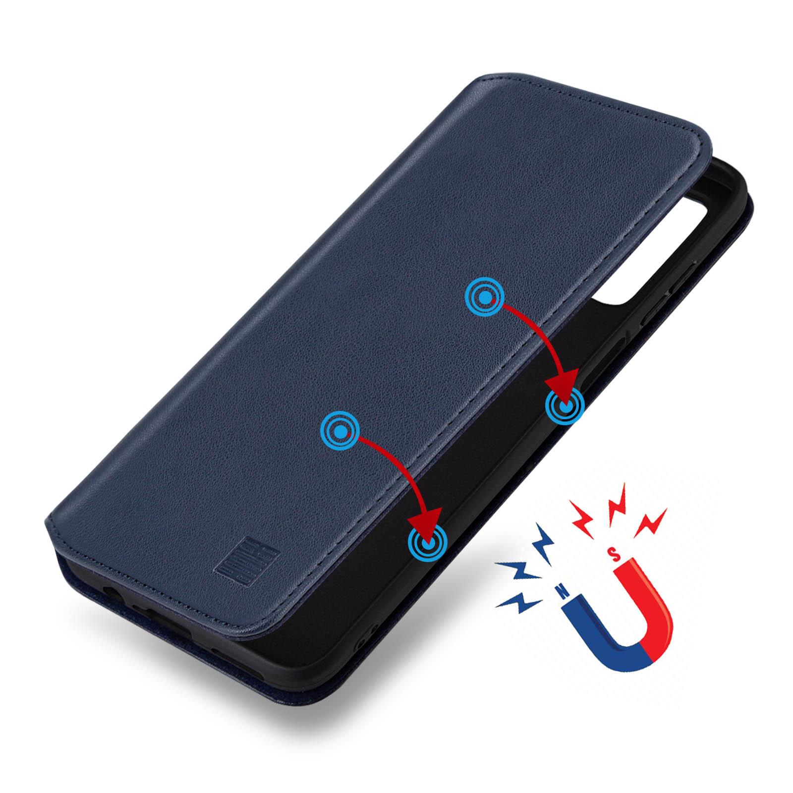 Case Cover For Motorola Moto G53 G54 G84 - Real Leather Book Wallet Flip - Picture 44 of 59