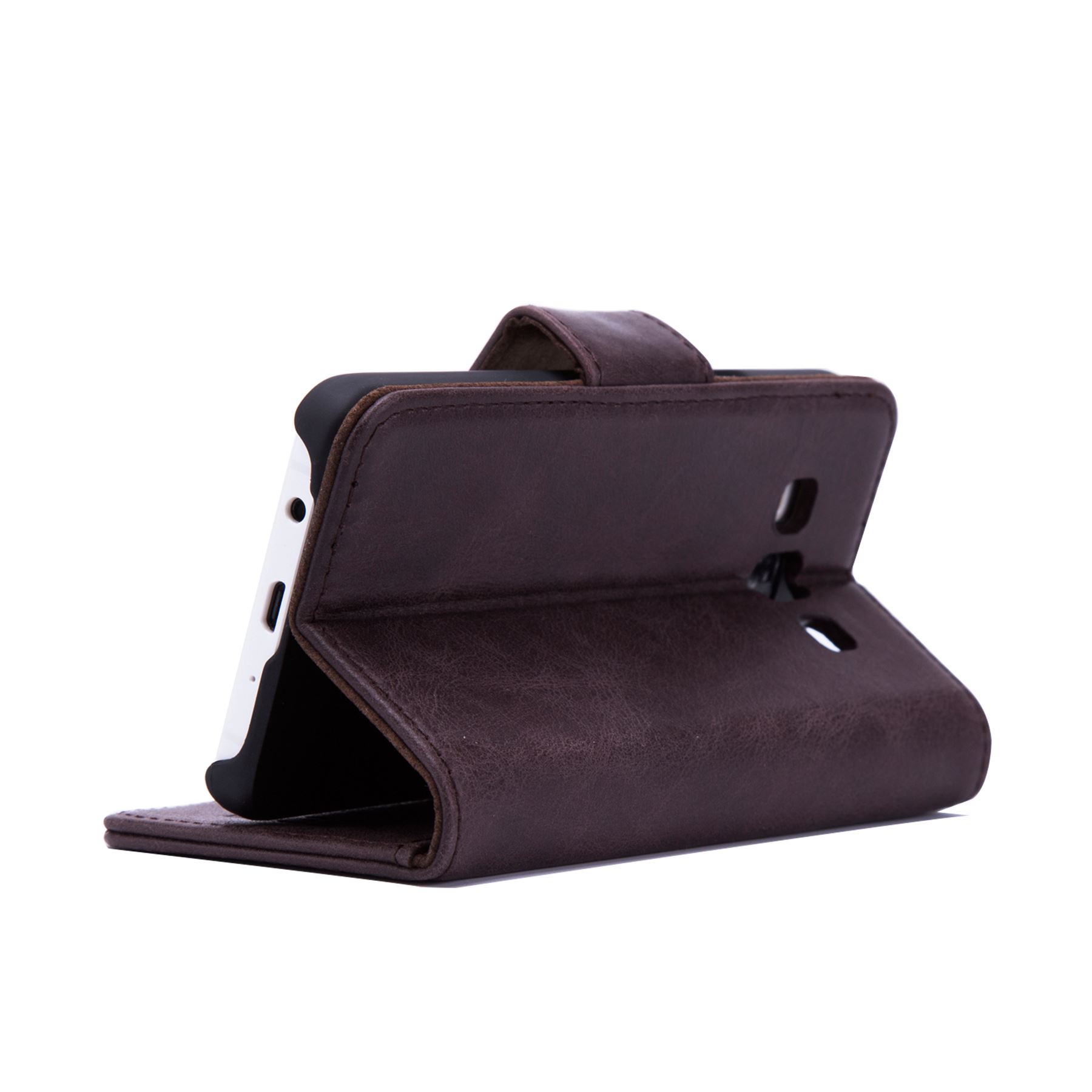 32nd Premium Series - Real Leather Book Wallet Case For Samsung Galaxy A5 (2016) - Picture 23 of 30