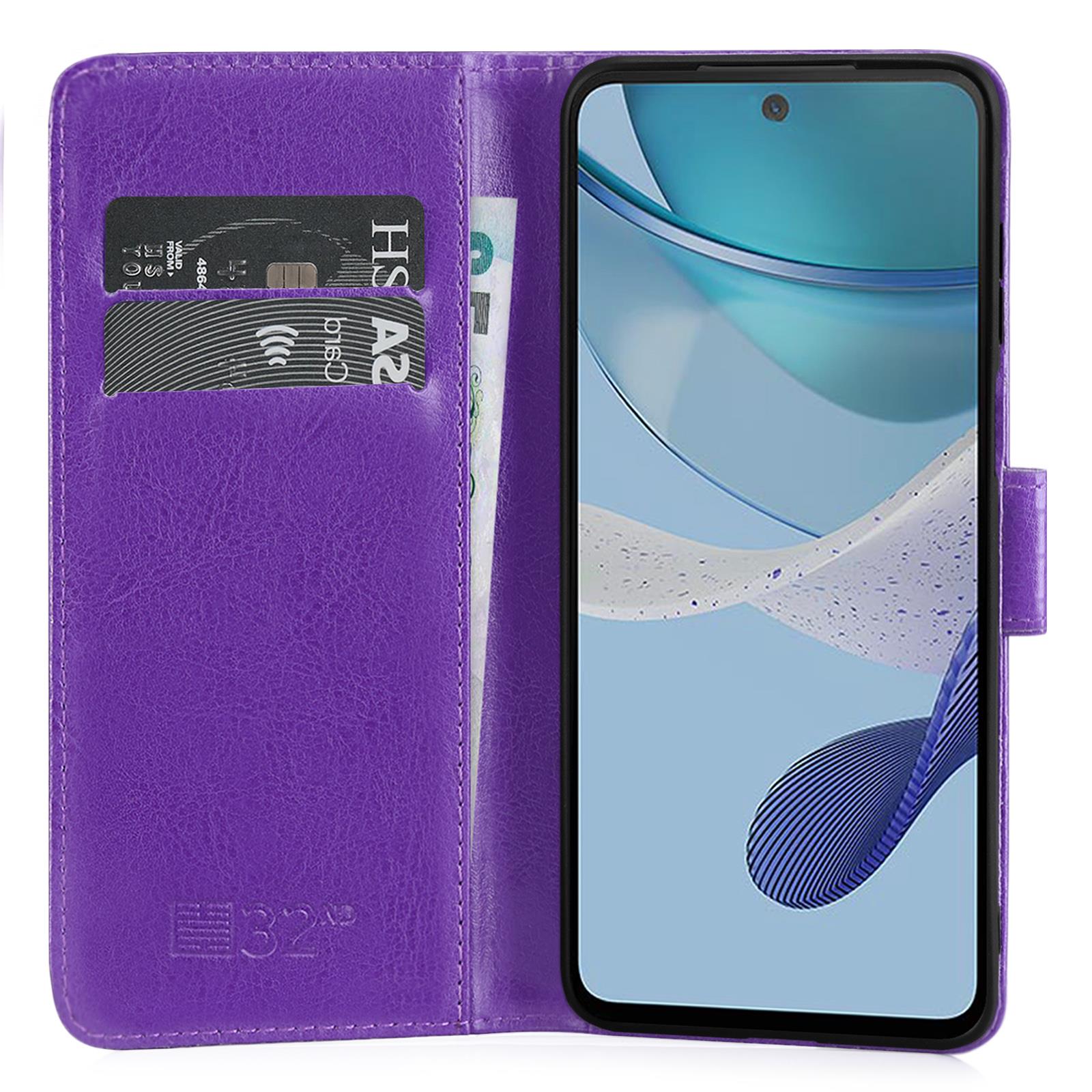 Case Cover For Motorola Moto G14 G53 G54 G84 -PU Leather Flip Wallet - Picture 32 of 46