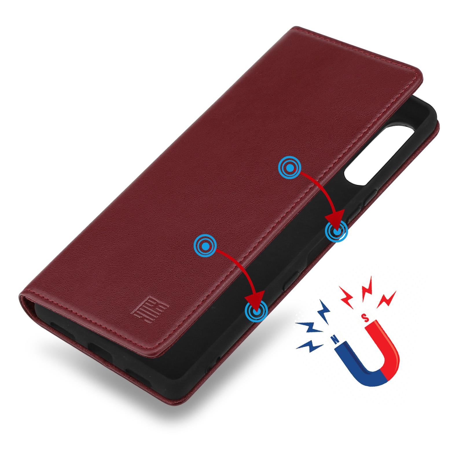 32nd Classic 2.0 - Real Leather Book Wallet Flip Case Cover For Sony Xperia L4 - Picture 25 of 25