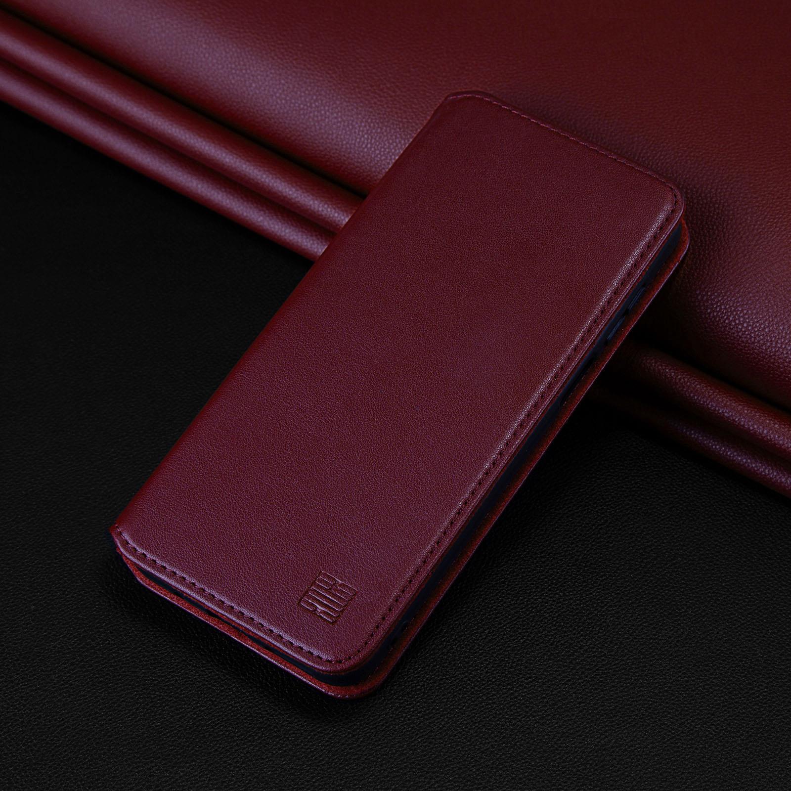 Case Cover For Motorola Moto G53 G54 G84 - Real Leather Book Wallet Flip - Picture 36 of 59