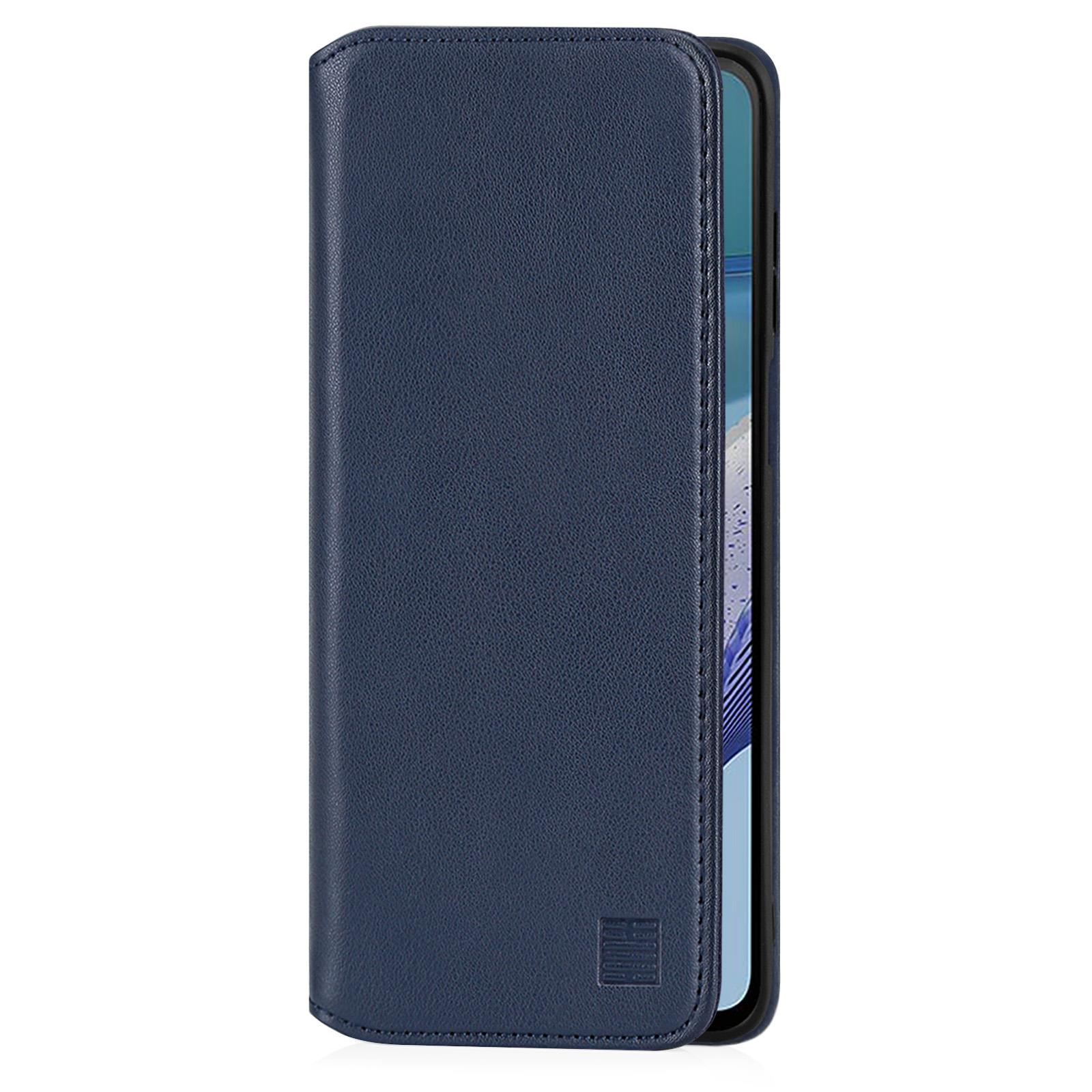 Case Cover For Motorola Moto G53 G54 G84 - Real Leather Book Wallet Flip - Picture 49 of 59
