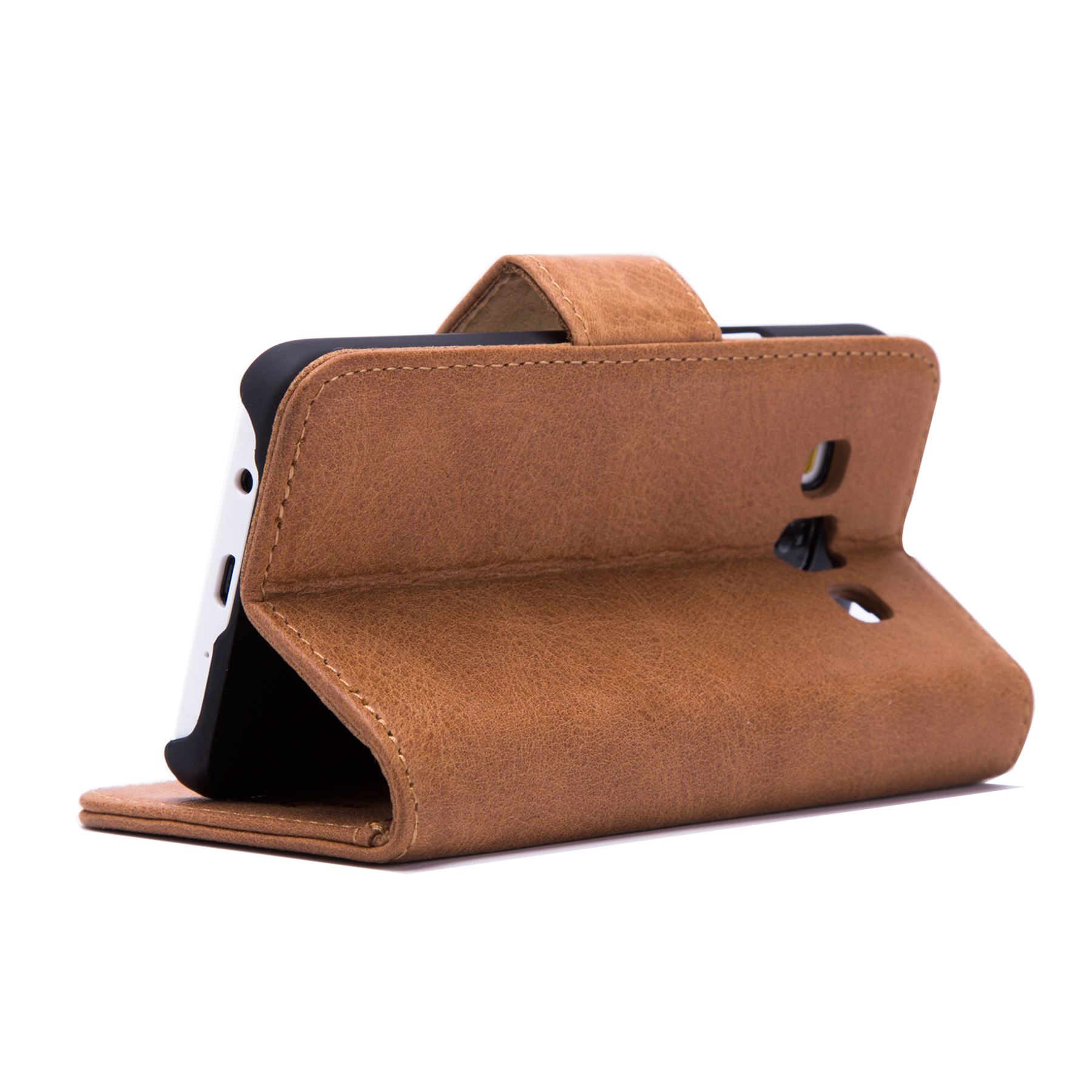 32nd Premium Series - Real Leather Book Wallet Case For Samsung Galaxy A5 (2016) - Picture 29 of 30