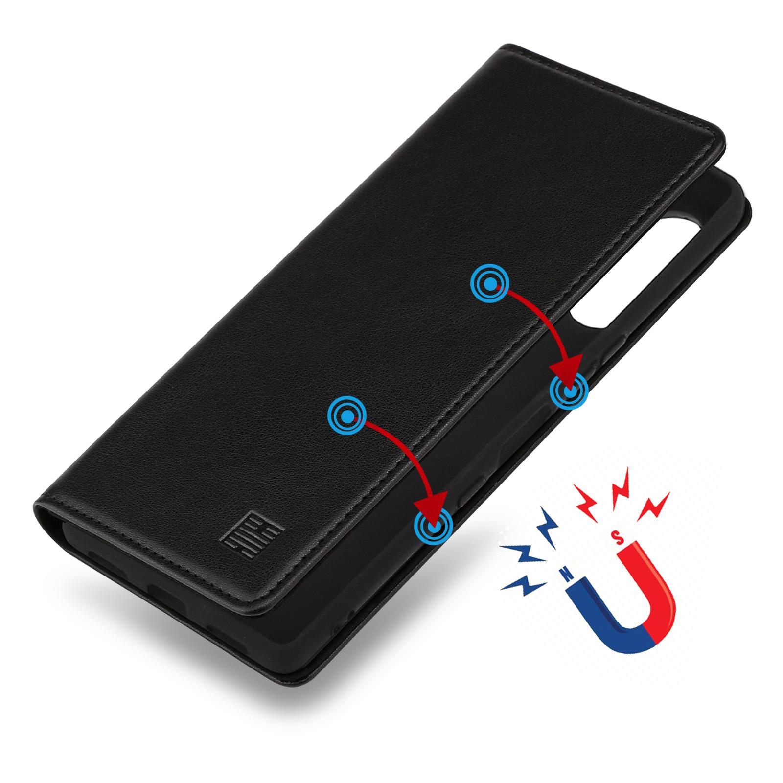 32nd Classic 2.0 - Real Leather Book Wallet Flip Case Cover For Sony Xperia L4 - Picture 17 of 25