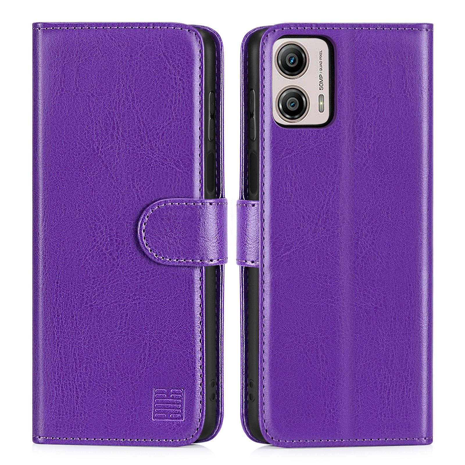 Case Cover For Motorola Moto G14 G53 G54 G84 -PU Leather Flip Wallet - Picture 30 of 46