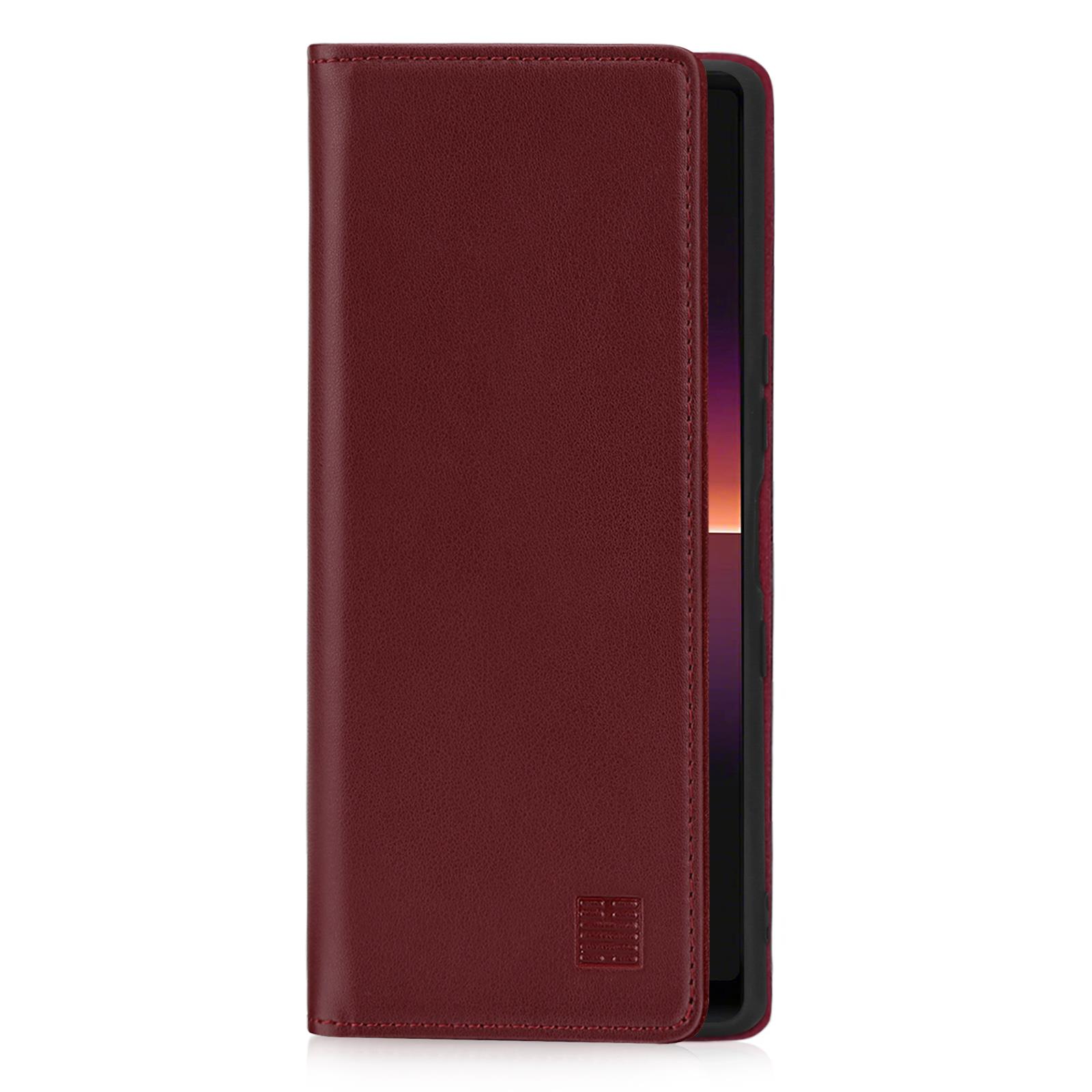 32nd Classic 2.0 - Real Leather Book Wallet Flip Case Cover For Sony Xperia L4 - Picture 22 of 25