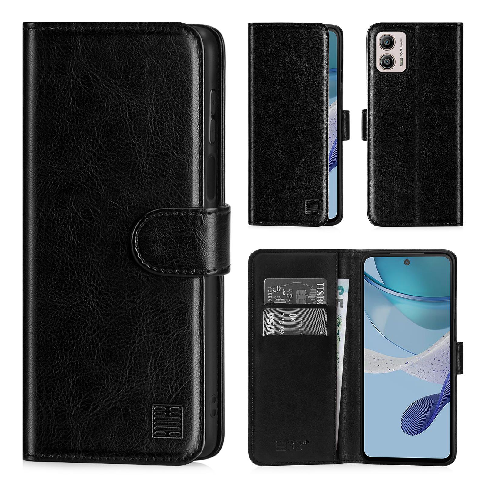 Case Cover For Motorola Moto G14 G53 G54 G84 -PU Leather Flip Wallet - Picture 11 of 46