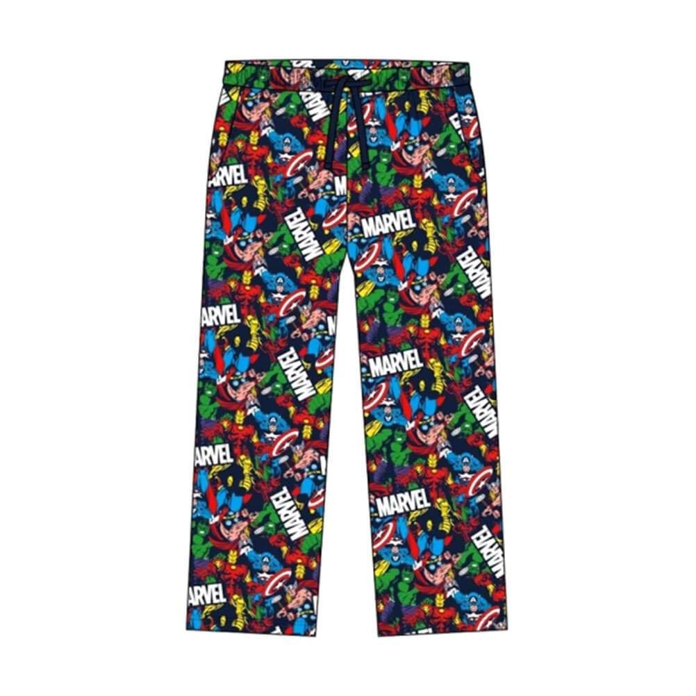 Marvel Guardians Of The Galaxy Original Logo Men/'s Pajama Lounge Shorts