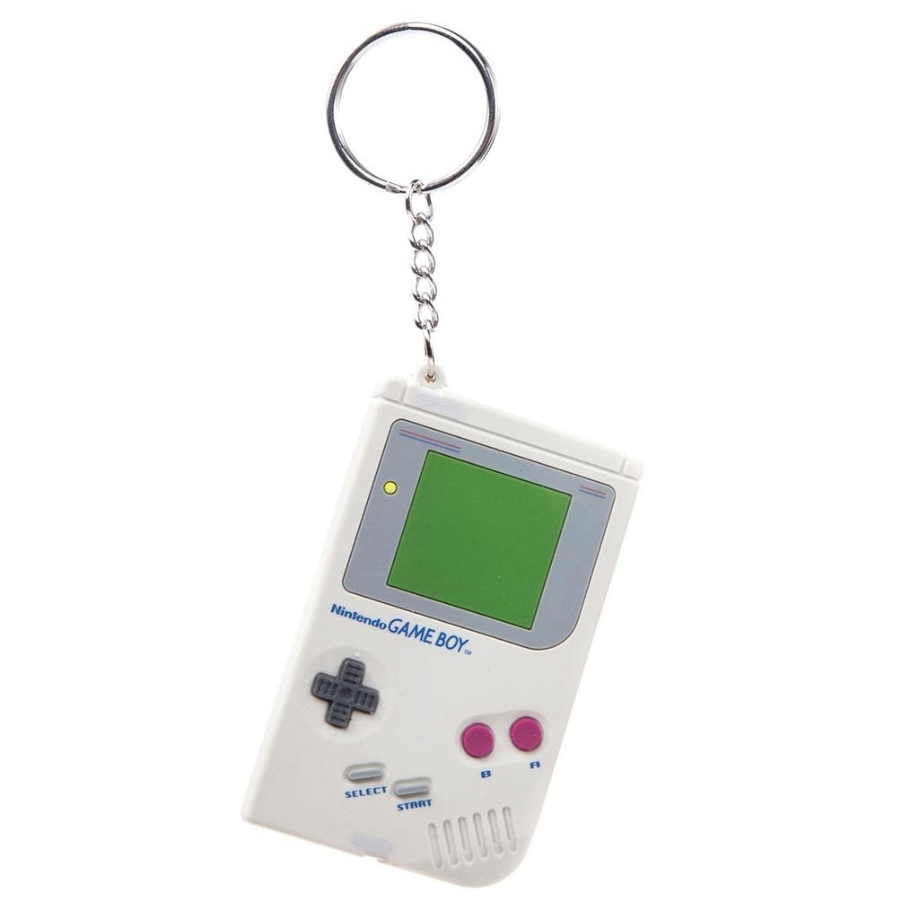 Nintendo Gameboy Rubber Keyring Keychain Retro Gaming Flexible eBay