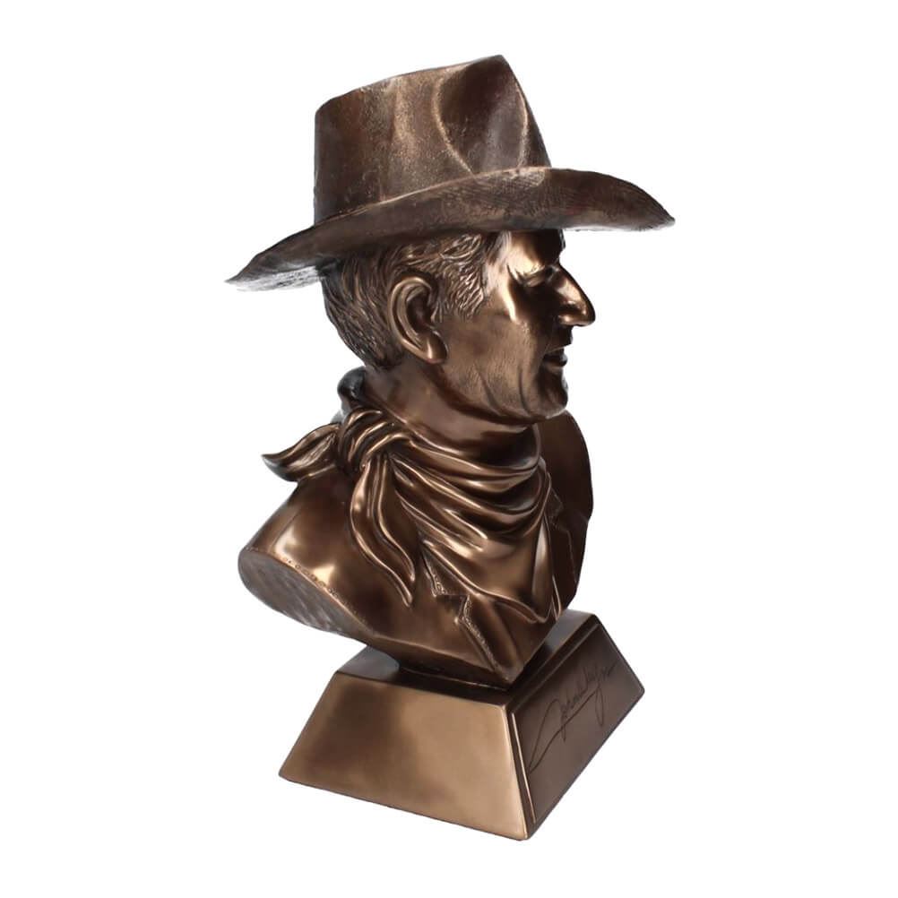 John Wayne Large Bust Collectors Figurine Sculpture 37cm Boxed