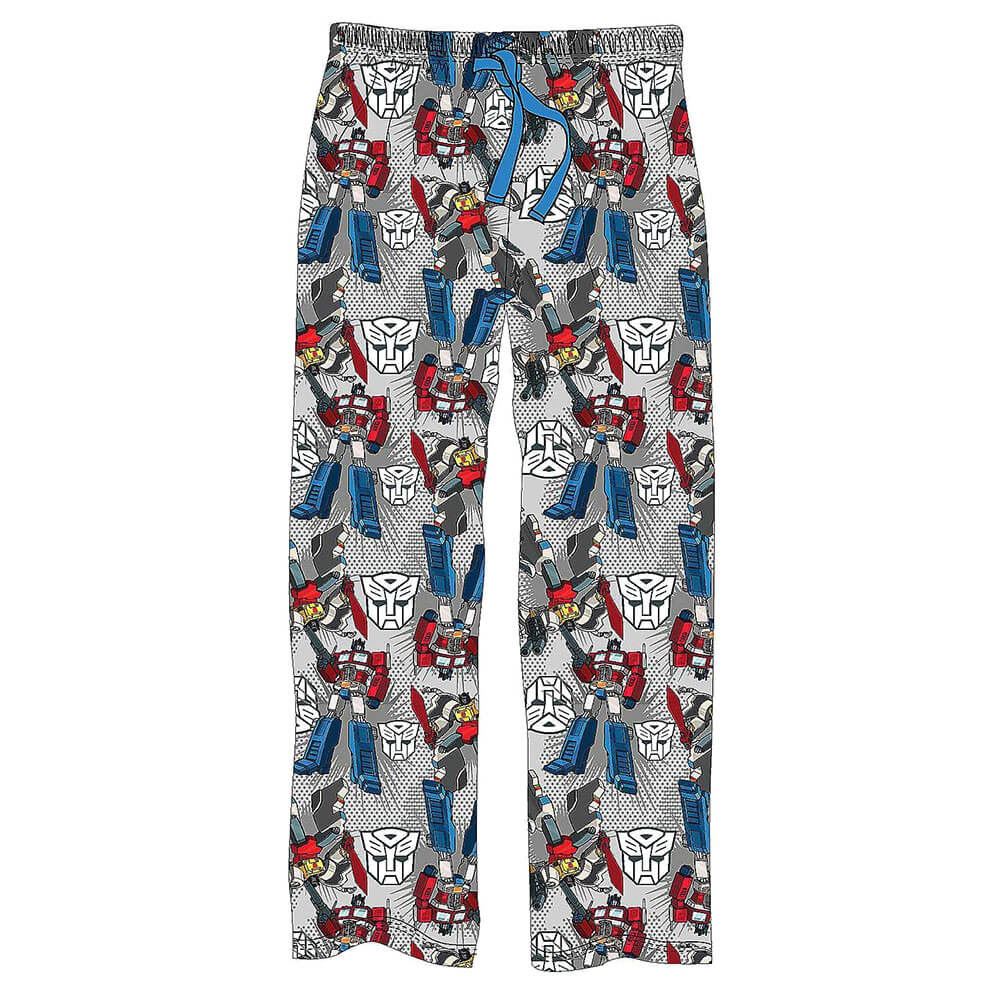 Transformers All Over Print Lounge Pants Pyjama Bottoms Mens Womens