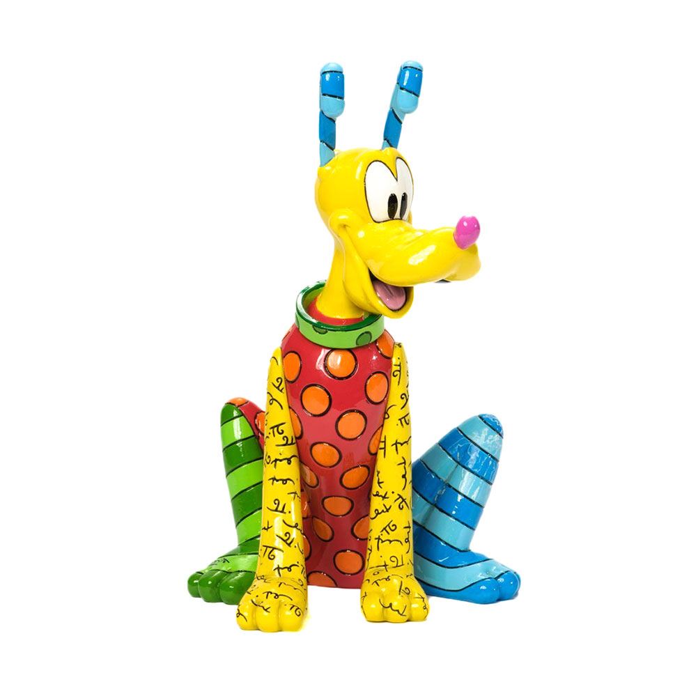 Disney Britto Pluto Collectable Figurine Ornament Boxed Enesco