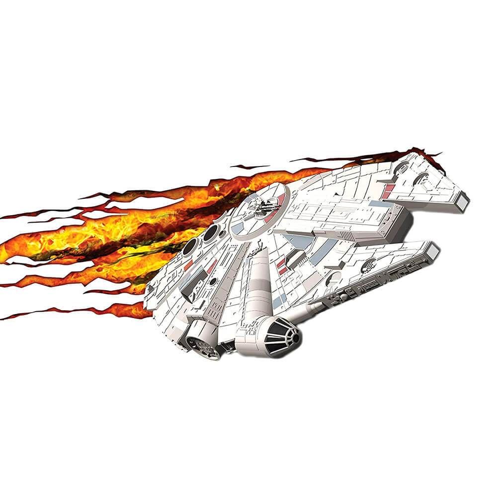 Star Wars Millennium Falcon 3D Wall Night Light Bedroom ...