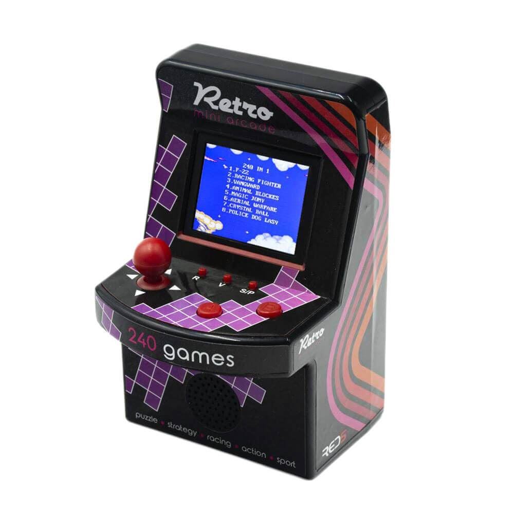 Retro Mini Arcade Machine with 200 Builtin Games Boxed Novelty