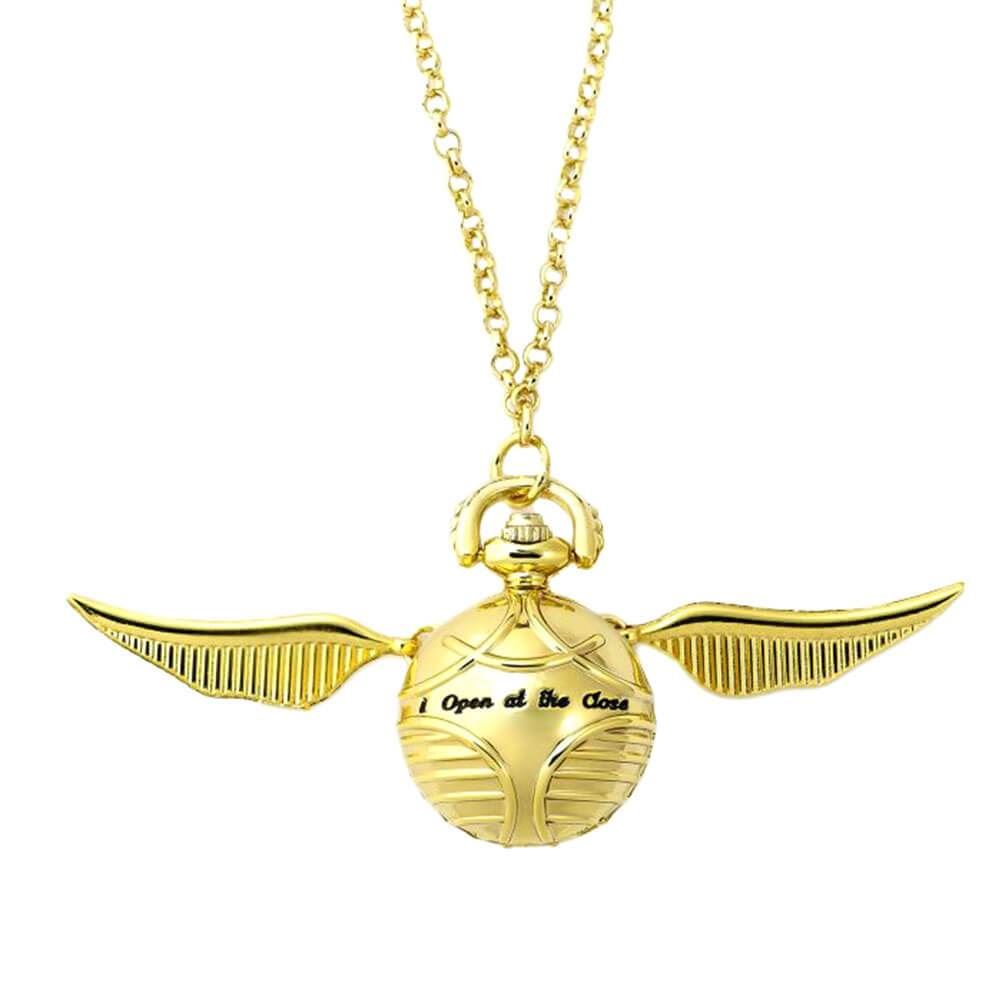 Harry Potter Golden Snitch Watch Necklace Pendant Boxed Pocket eBay