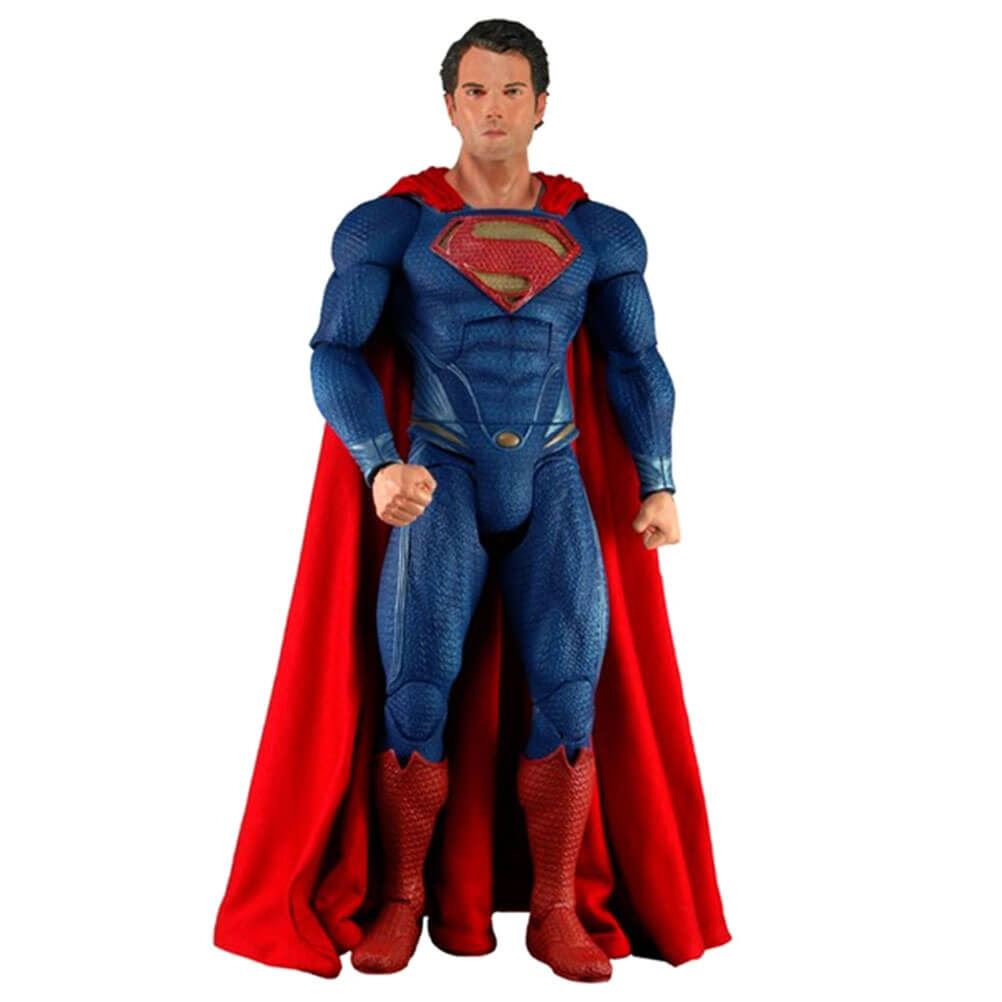 DC COMICS JUSTTICE LEAGUE MAN OF STEEL SUPERMAN WITH BASE FIGURE