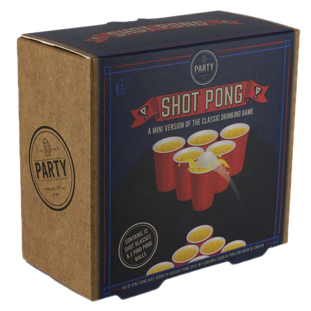 Shot Pong Party Drinking Game Retro Style Adult Party Game eBay