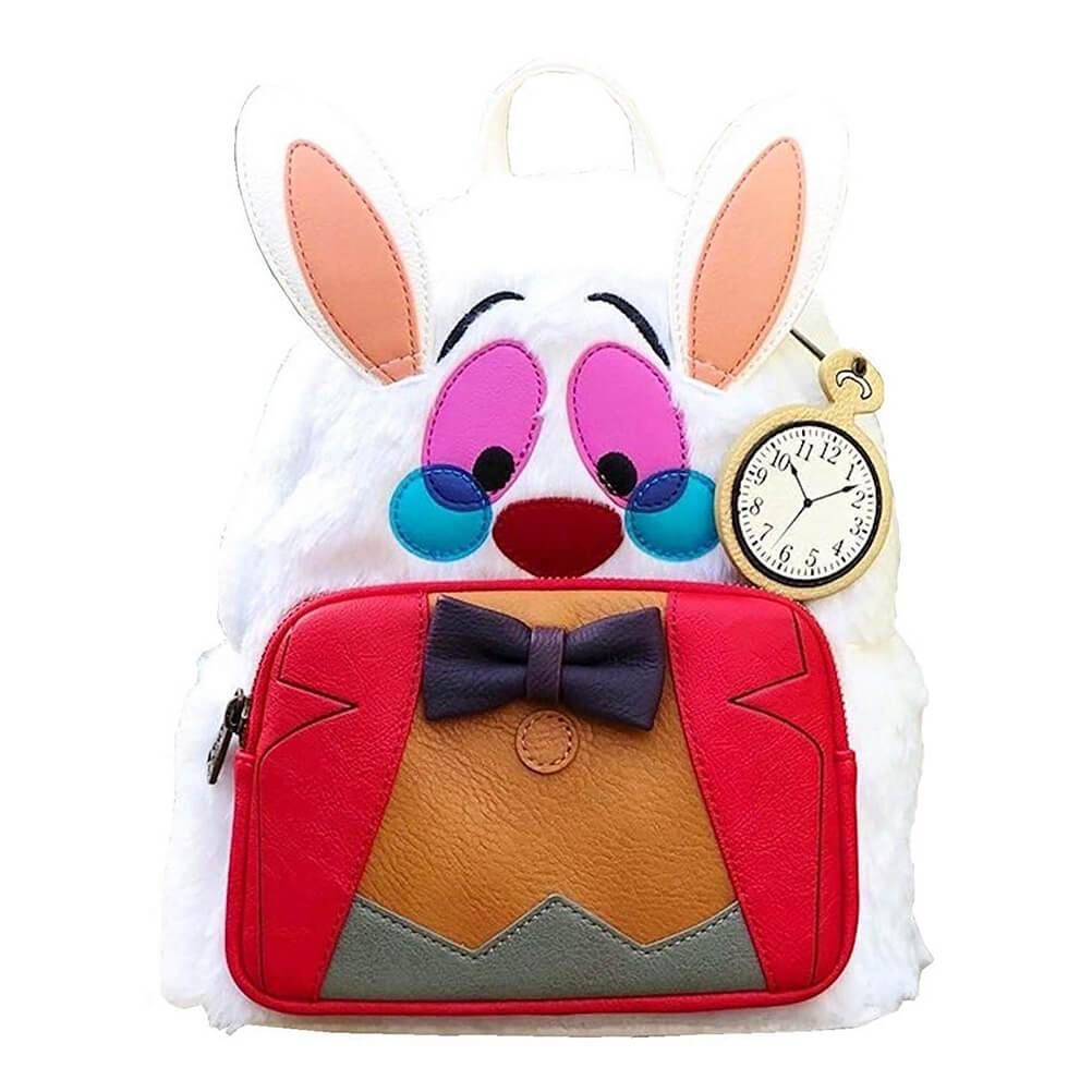 Loungefly x Disney Alice in Wonderland White Rabbit Mini Backpack