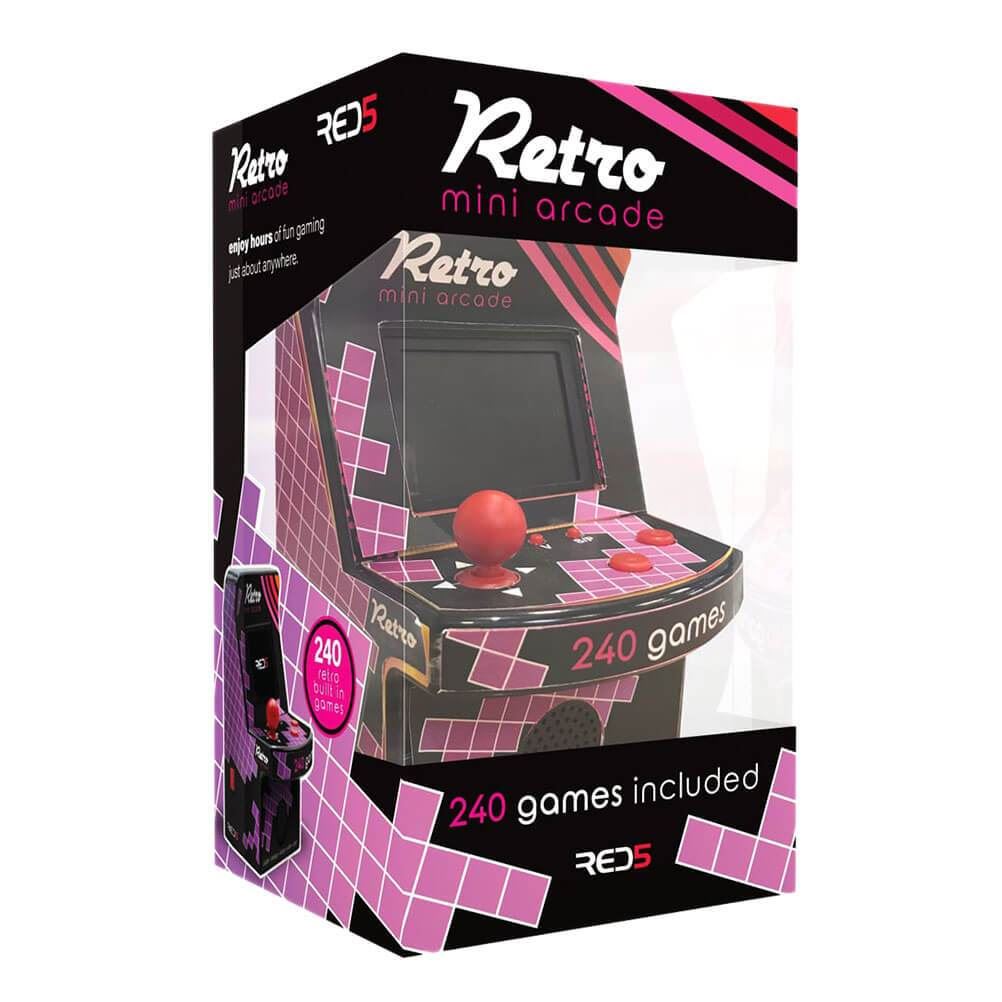 Retro Mini Arcade Machine with 200 Builtin Games Boxed Novelty