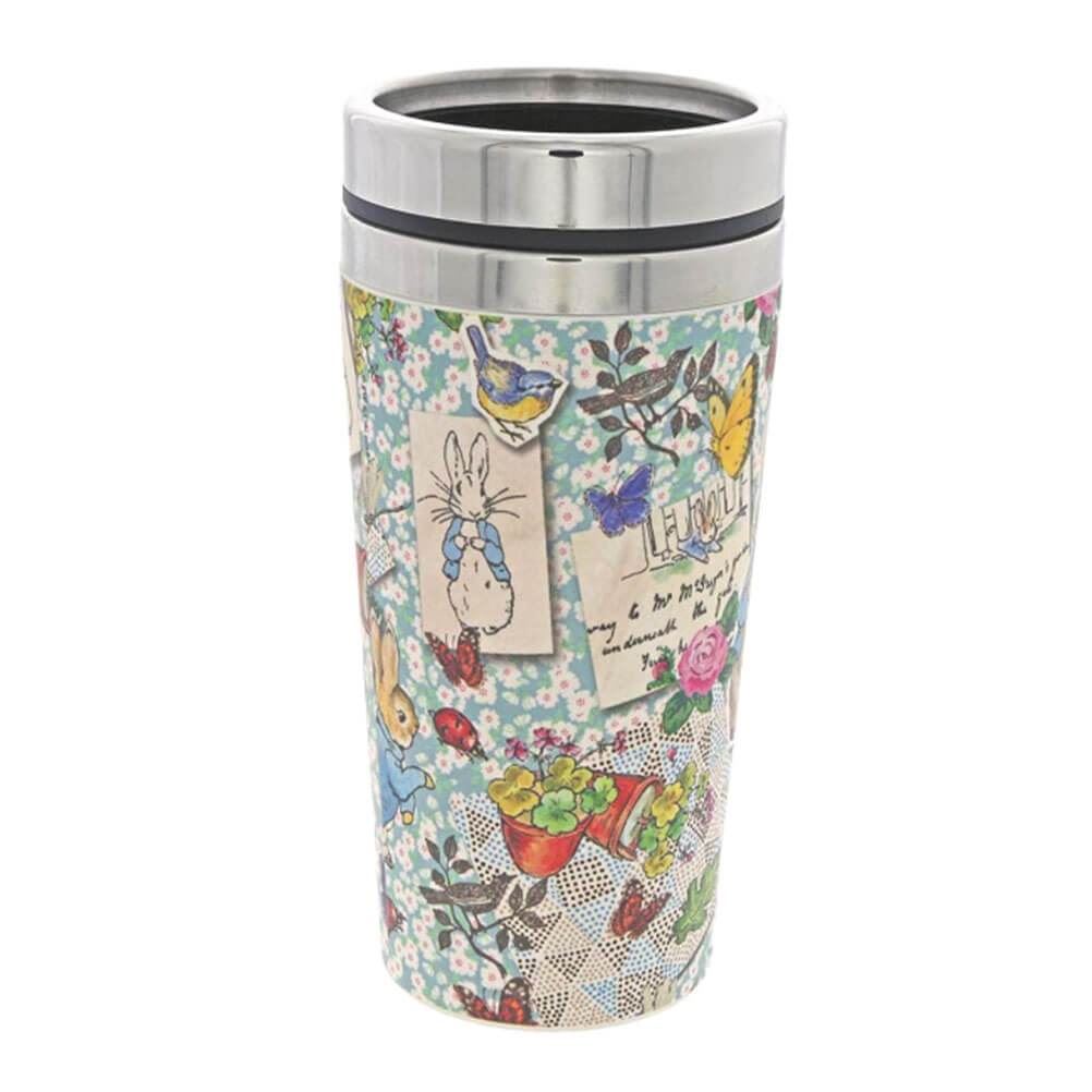 Peter Rabbit Bamboo Travel Coffee Tea Mug with Lid Insulated Beatrix