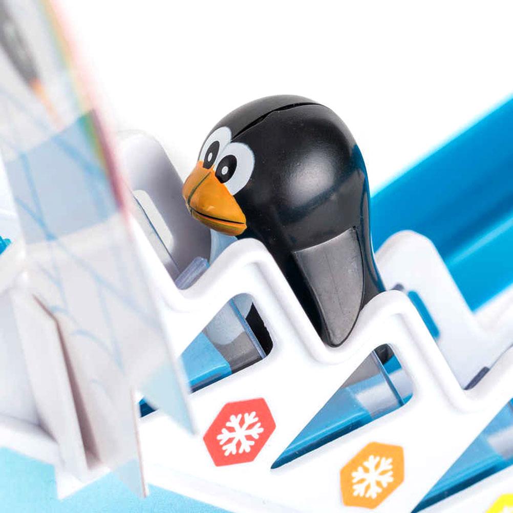 Playful Penguin Race Stairs Board Game with Sound Boxed Retro Toy