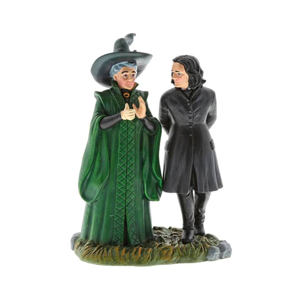 Harry Potter Professor Snape and professor McGonagall Figurine Boxed