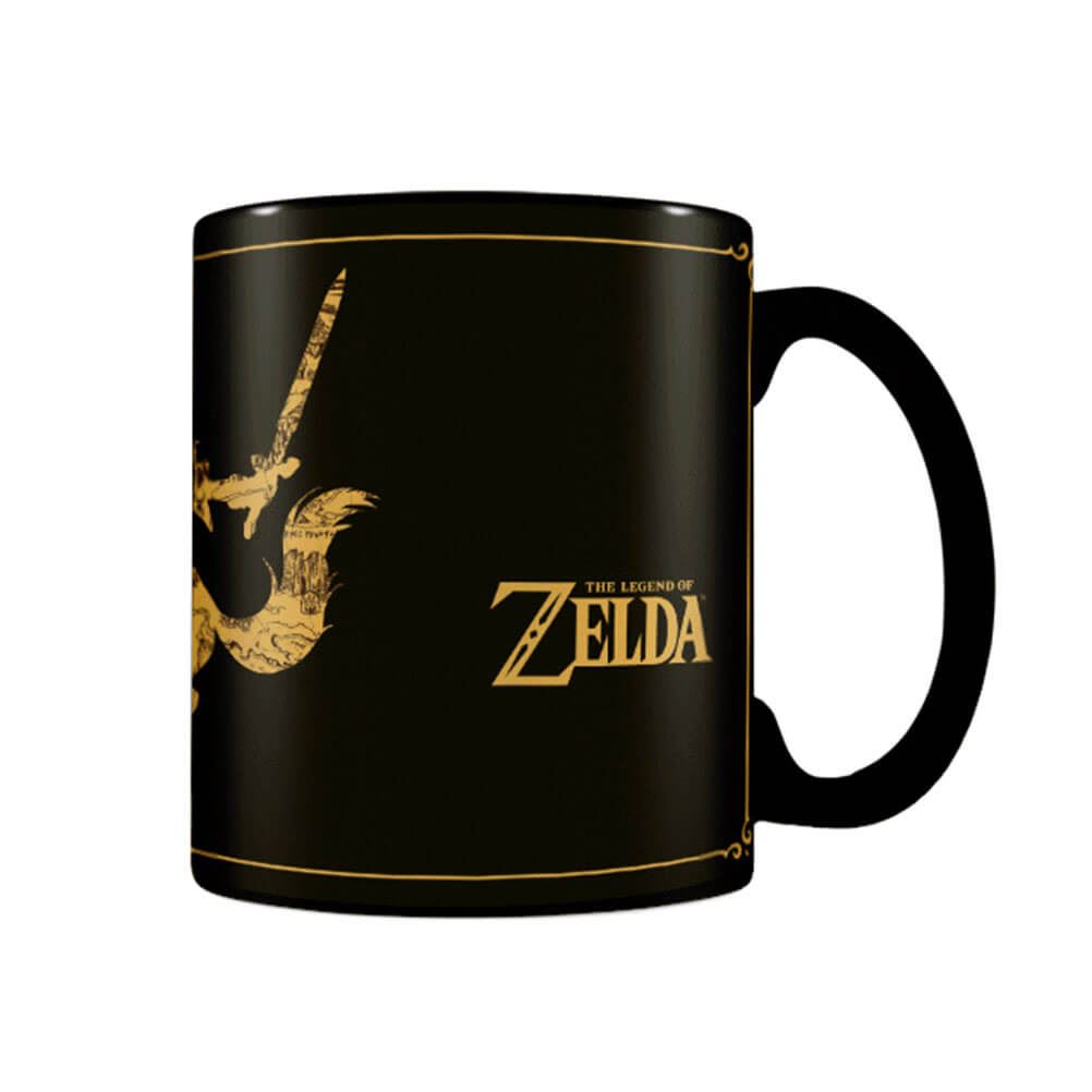The Legend of Zelda Map Heat Changing Coffee Mug Tea Cup Boxed eBay
