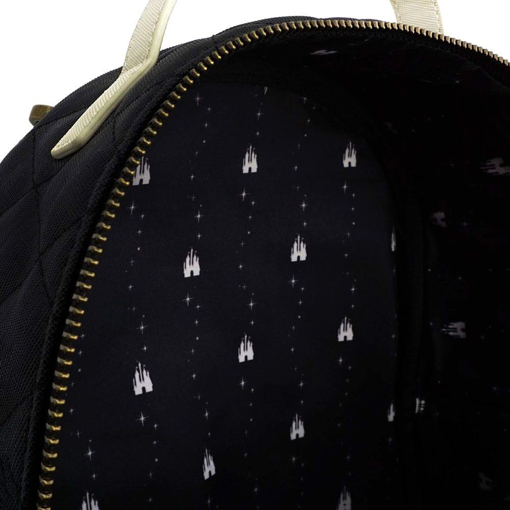 Loungefly x Disney Princess Black Quilted Mini Backpack Handbag Bag 671803302884 eBay
