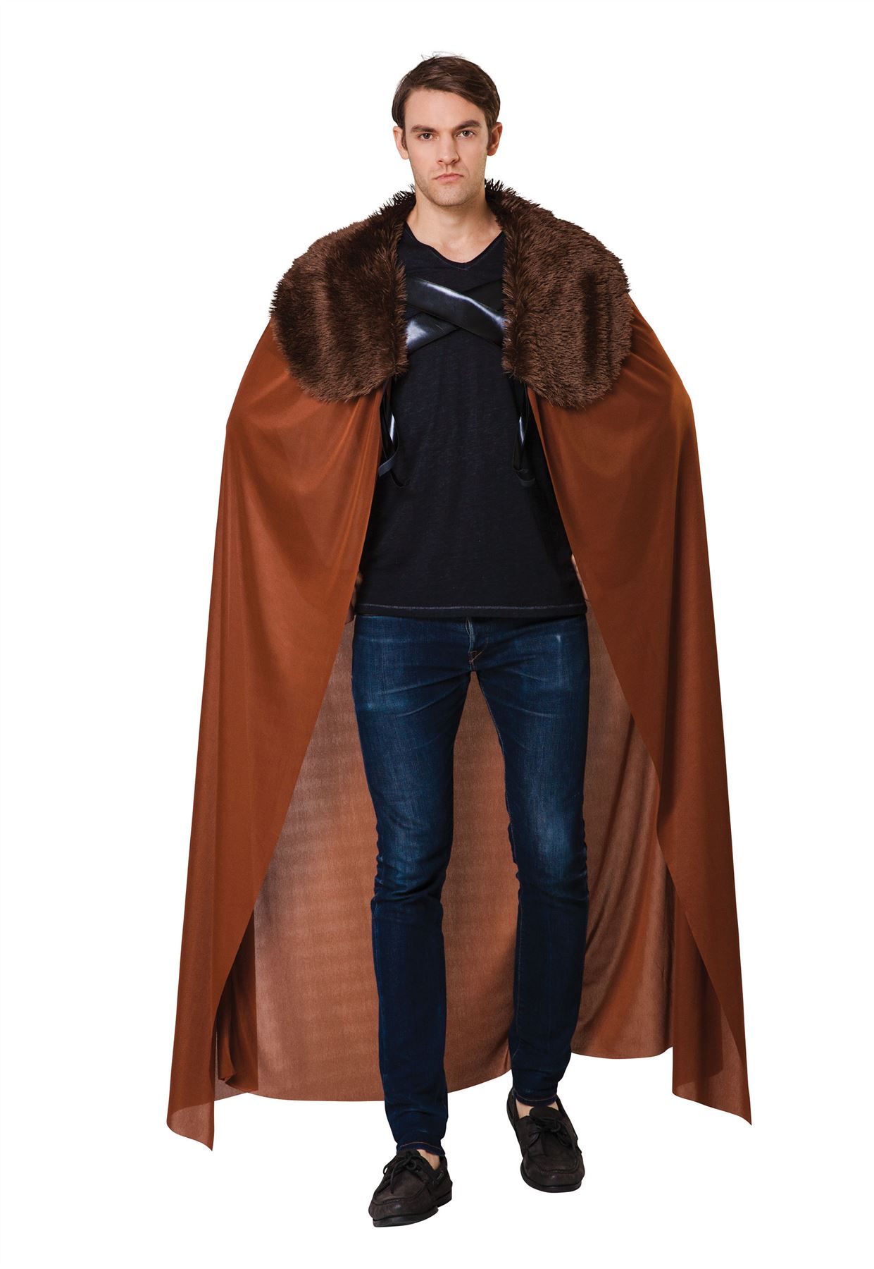 long cape cloak john snow game of thrones fancy dress medieval