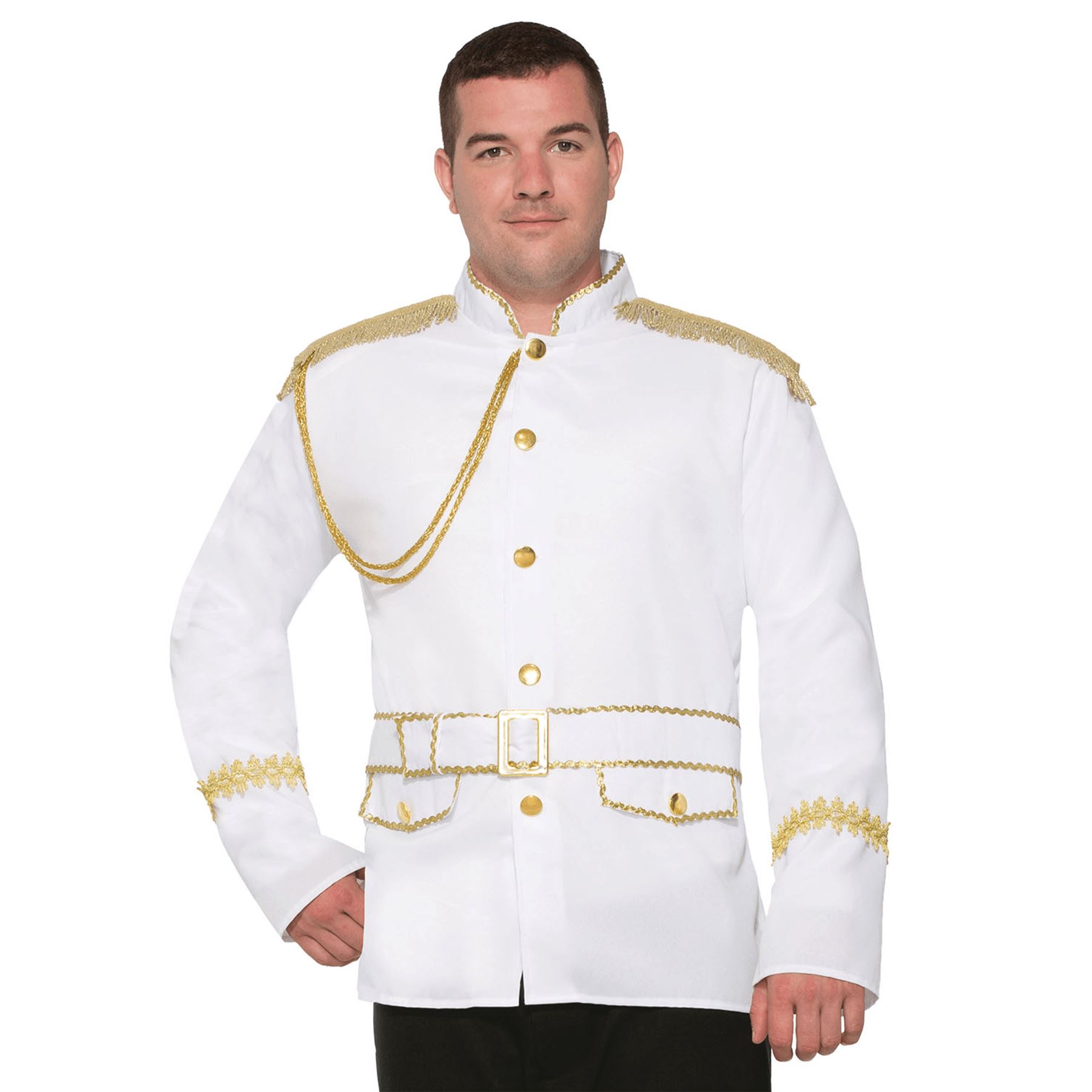 Adult Mens Royal Prince Charming Fancy Dress Panto Costume Jacket New Fairytale eBay