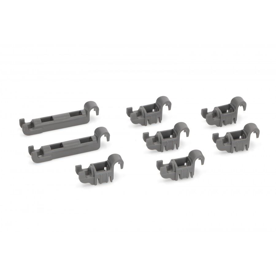 Cuscinetti Cestello Kit Ganci Cestello Lavastoviglie Per Bosch E Siemens - Ricambi Originali 8 Pezzi Ricambi Lavastoviglie Originali