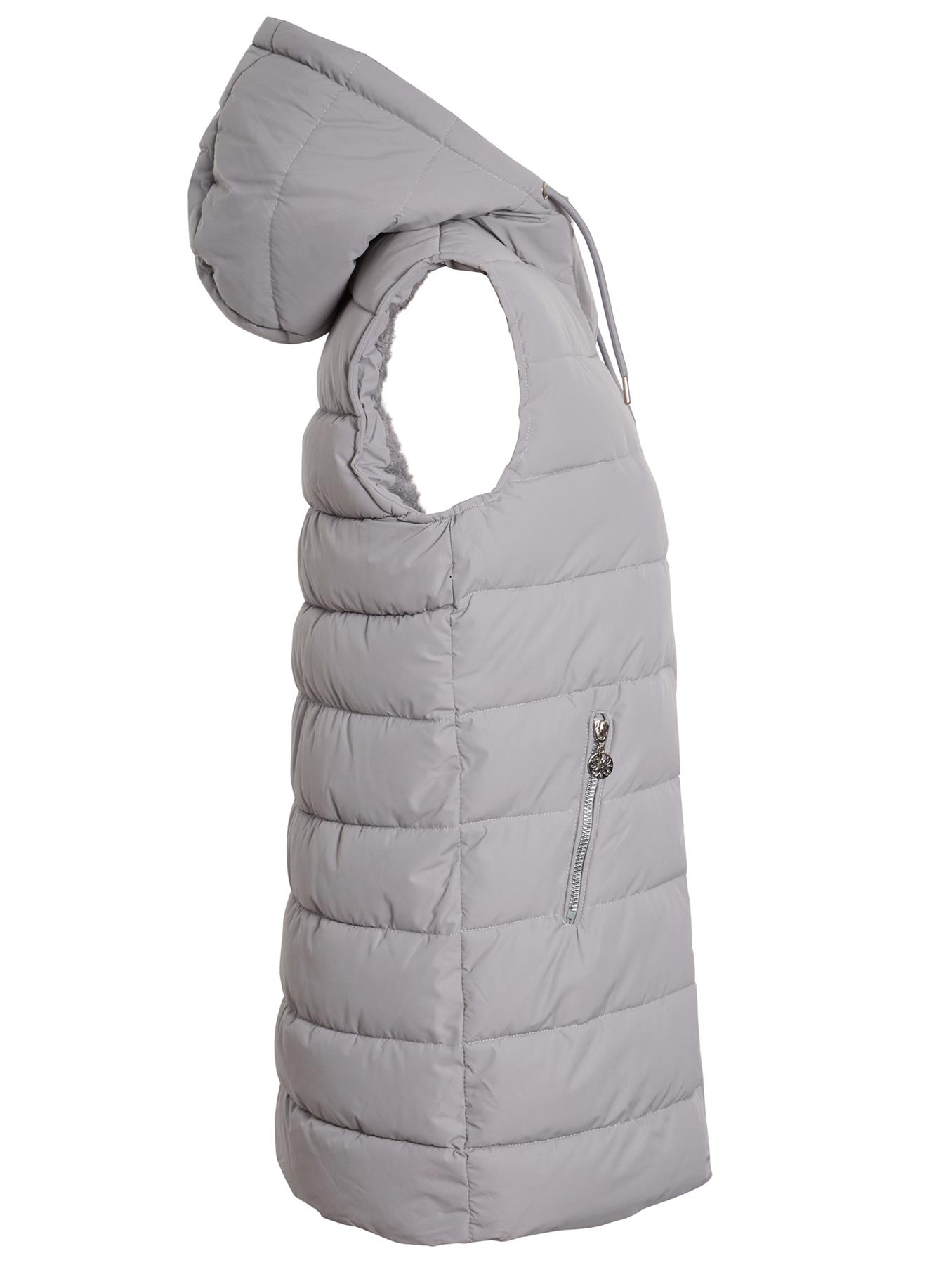 Girls Padded Gilet Waistcoat Jacket Fleece sleeveless Age 10 8 12 13 7 14 Years - Picture 7 of 9