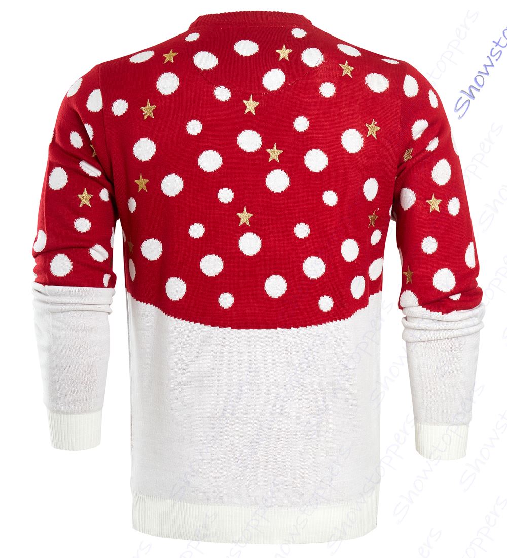 xmas jumper red
