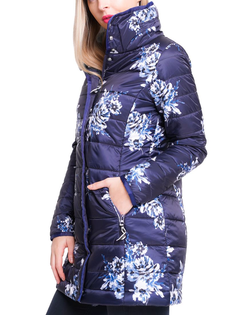Parka donna impermeabile antivento imbottito cappotto con cappuccio taglia dalla 10 alla 18 - Foto 4 di 5