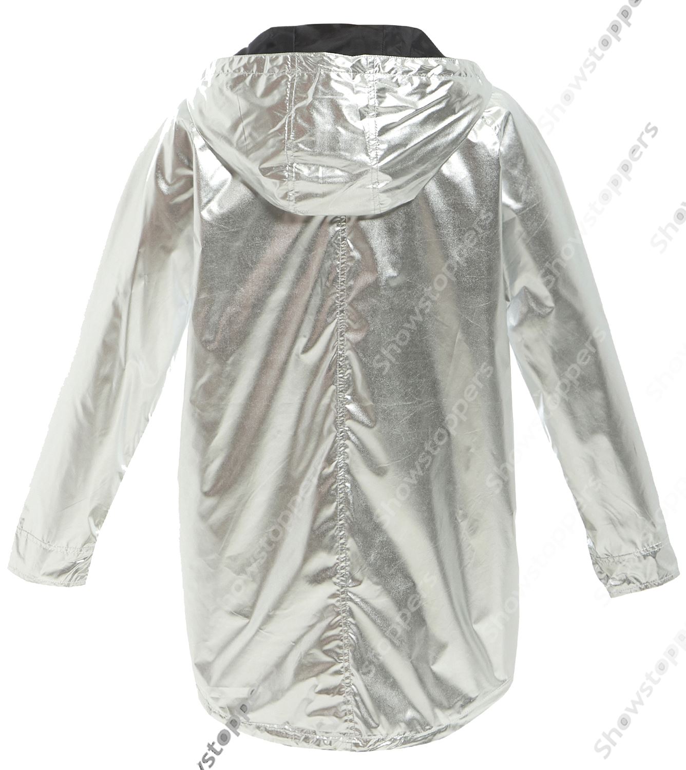 silver waterproof jacket