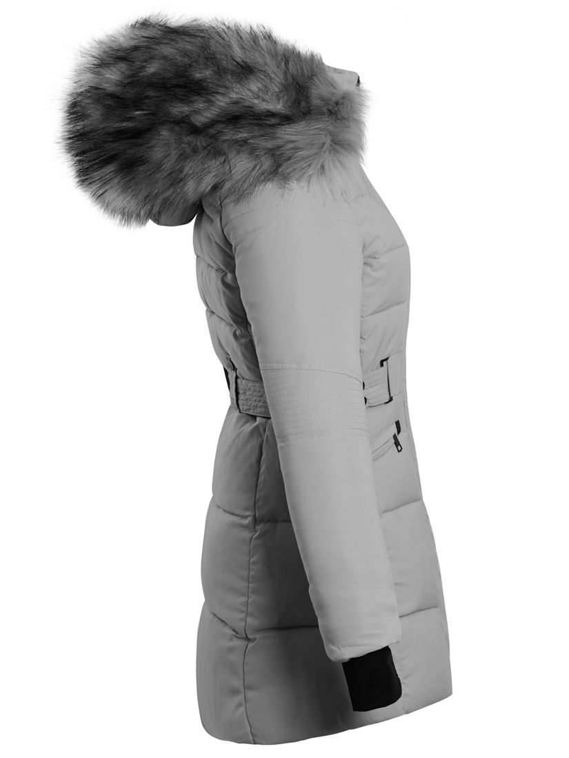 Details about Womens Puffer Jacket Parka Faux Fur Coat Size 12 8 10 14 16 Black Pink Grey Details about Womens Puffer Jacket Parka Faux Fur Coat Size 12 8 10 14 16 Black Pink Grey