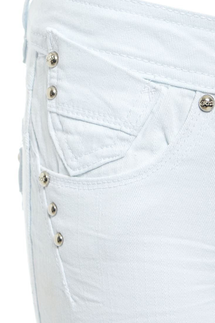 Womens White Skinny Fit Bootcut Jean Flared Denim Jeans Size 6 8 10 12 14 New